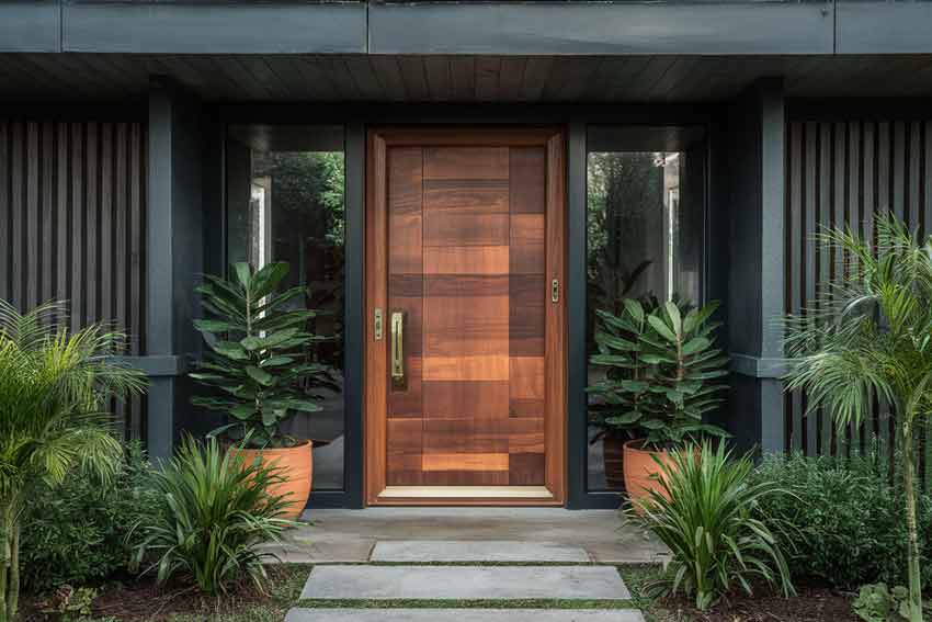 Wood Main Door