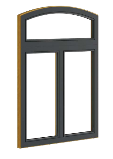 wood alu Windows frame 1